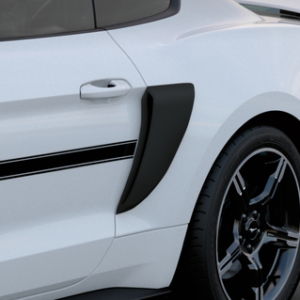 Mat črne obrobe karoserije